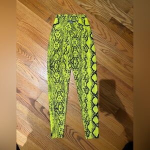 Beach Riot Snakeskin Leggings